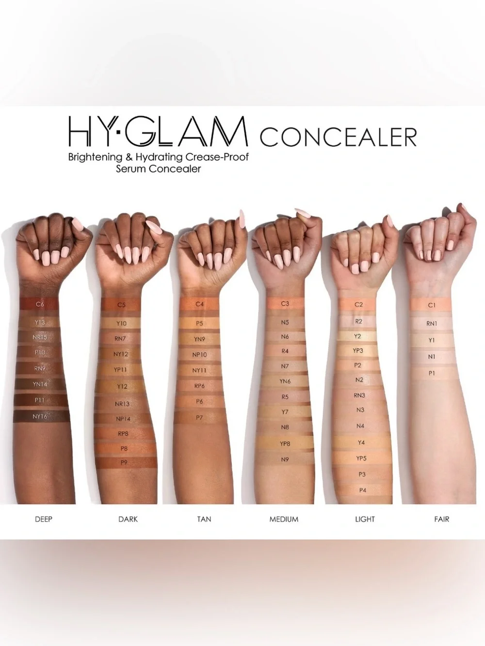 Natasha Denona HyGlam Brightening Concealer - YN9
